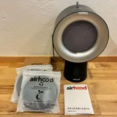 美品 卓上レンジフード換気扇 airhood Wired AH-01AJ 白 - メルカリ