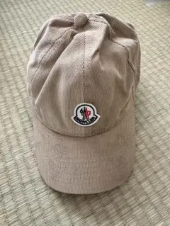Moncler ブラウン コーデュロイキャップ - メルカリ