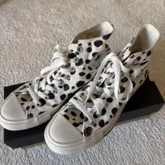 N*O様 CONVERSE ドット柄 ハイカットスニーカー