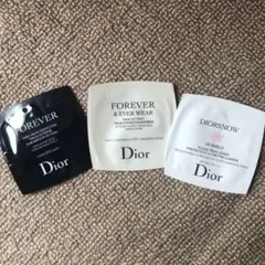 Dior ディオール サンプル お試し ファンデーション ベース 日焼け止め乳液