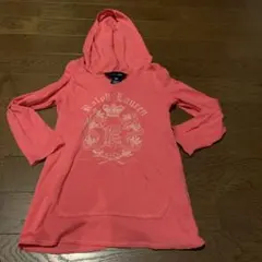 Ralph Lauren フード付きパーカー 100cm ピンク