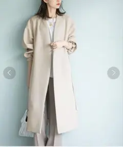 NOBLE ノーブル　トリプルクロスパフスリーブコート　イエナ　ジャケット