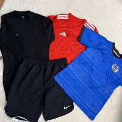 サッカーウエァ4点セット150〜160