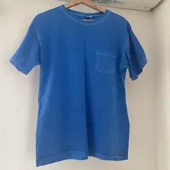 Good On グッドオン Tシャツ M ブルーUSA製 顔料染めのサムネイル