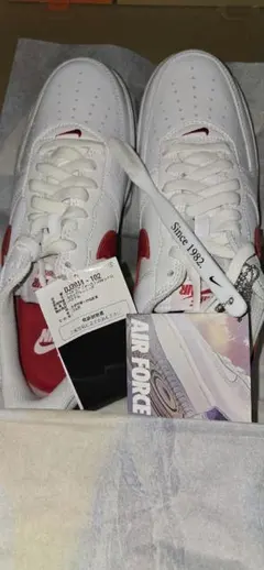 Nike Air Force 1 ホワイト/レッド