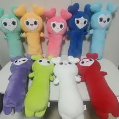 TWICE LOVELYS のびふにゃBIGぬいぐるみ　9種