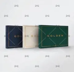 BTS ジョングク JUNG KOOK GOLDEN 3形態セット