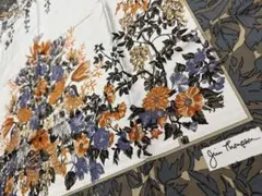 Jim Thompson 花柄シルクスカーフ