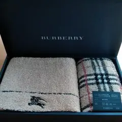 新品バーバリー タオルセット