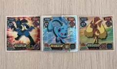 ポケモン 最強シール烈伝 キラ ルカリオ 大量セット パッケージ付き ダイパ