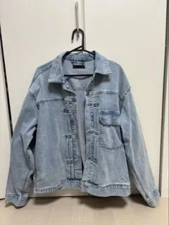 【美品】ユニクロ UNIQLO XL デニムジャケット ライトブルー