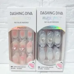 ダッシングディバ マジックプレス ハンド用 ネイルチップ 2箱セット
