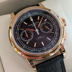 CORNICHE コーニッシュ ヘリテージ クロノグラフ ローズゴールド 黒のサムネイル