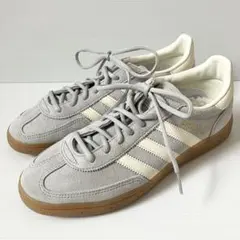 【ほぼ未使用】アディダス ハンドボール スペツィアル グレー ホワイト 26.5