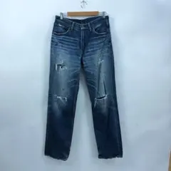 LEVI'S リーバイス　502 ジーンズ デニム　ダメージ　日本製