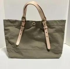 カワニシカバン ミニモンF グレージュ 美品 - メルカリ