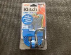 【未使用】クリッチ Klitch シューズクリップ 　青色　ブルー
