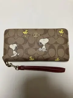 COACH スヌーピー 長財布