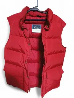 Flowerroad17専用　名作　紺タグ　Woolrich 80sダウンベスト