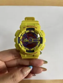美品 G-SHOCK GA-110A イエロー ハイパーカラーズ アナデジ - メルカリ