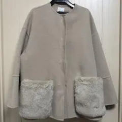 Mila Owen ベージュ ロングコート サイズ0