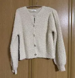 【値下げ、即購入○】アースミュージックアンドエコロジー カールヤーンカーディガン