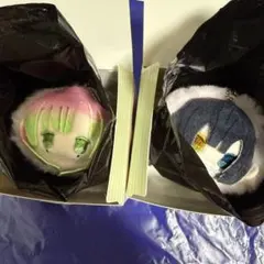 鬼滅の刃　桜餅マスコット　甘露寺蜜璃　伊黒小芭内