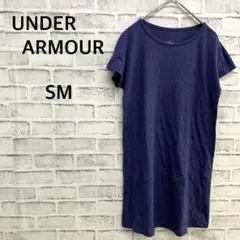 アンダーアーマー 半袖Tシャツ チュニック ブルー SM　レディース