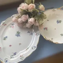 1級品】meissen マイセン ベーシックフラワー 2つ花 プレート 皿