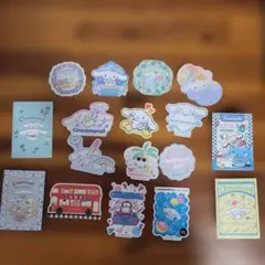 シナモロール　カードダス　ステッカーセット