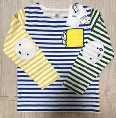 グラニフ ミッフィー ストライプ 長袖カットソー 120cm