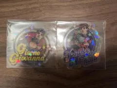 クリアステッカー　東方仗助　ジョルノ　ジョジョの奇妙な冒険　ジョジョワールド