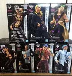 一番くじ　ジョジョ ヒットマンチーム　A賞〜G賞　セミコンプセット+おまけ付き