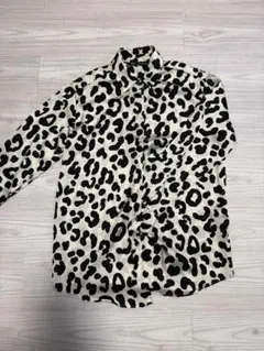 【ZARA 】レオパード柄 長袖シャツ XS