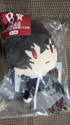 フリューくじ　刀剣乱舞　御伴散歩　御伴くじ　B賞　肥前忠広　御伴ぬいぐるみ