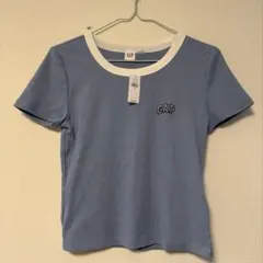 GAP 半袖 リブTシャツ ブルー Sサイズのサムネイル