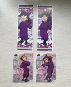 忍たま乱太郎　ロングステッカー　クリアカードコレクション　四年生　まとめ売り