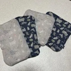 リバティプリント　コーアンドエイト使用　ハンカチ4枚セット