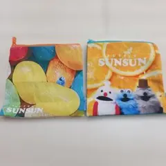 パペットスンスン　バラエティーコレクション　スクエアポーチ　ガチャガチャ