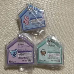 BT21 パッケージチャーム　3個セット