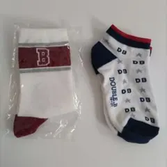DOUBLE_B ダブルビー キッズ靴下 男の子 19〜21cm 2足セット
