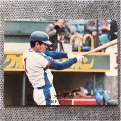 カルビープロ野球カード「1974年No.37   中日  高木守道」 74037 カルビープロ野球カード 1974年 No.37 中日 高木守道 並下品