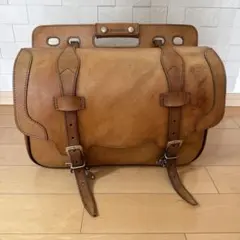 価格変更です！bigtwinレザー サドルバッグ ビッグツイン サイド