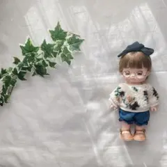 メルちゃんソランちゃん　お花ボアトレーナー＆かぼちゃパンツとヘアバンド