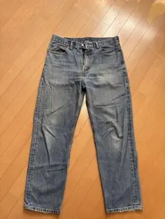 Levi's550ワイドデニム フリンジ裾
