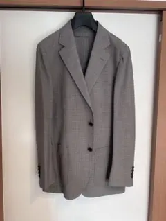 A7新品未使用！高級服地イタリアREDA仕立て！上質ジャケット！ブラウン 