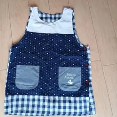 ミッキーマウス ノースリーブエプロン