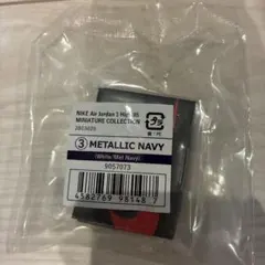 NIKE　Air Jordan1ミニチュアコレクションMETALLIC NAVY
