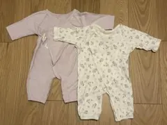 プティマイン　ロンパース　2枚セット