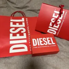DIESEL ショップ袋＋ギフトボックス セット
